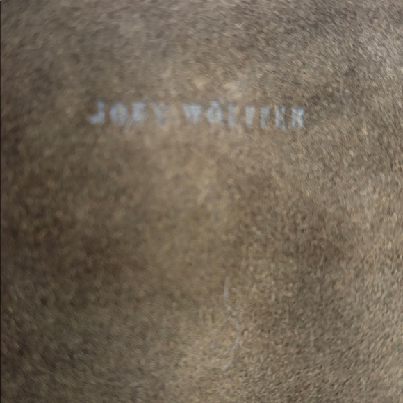 Joey Wolffer Suede Hobo Shoulder bag with Pewter and Stone inlay. - Picture 3 of 12